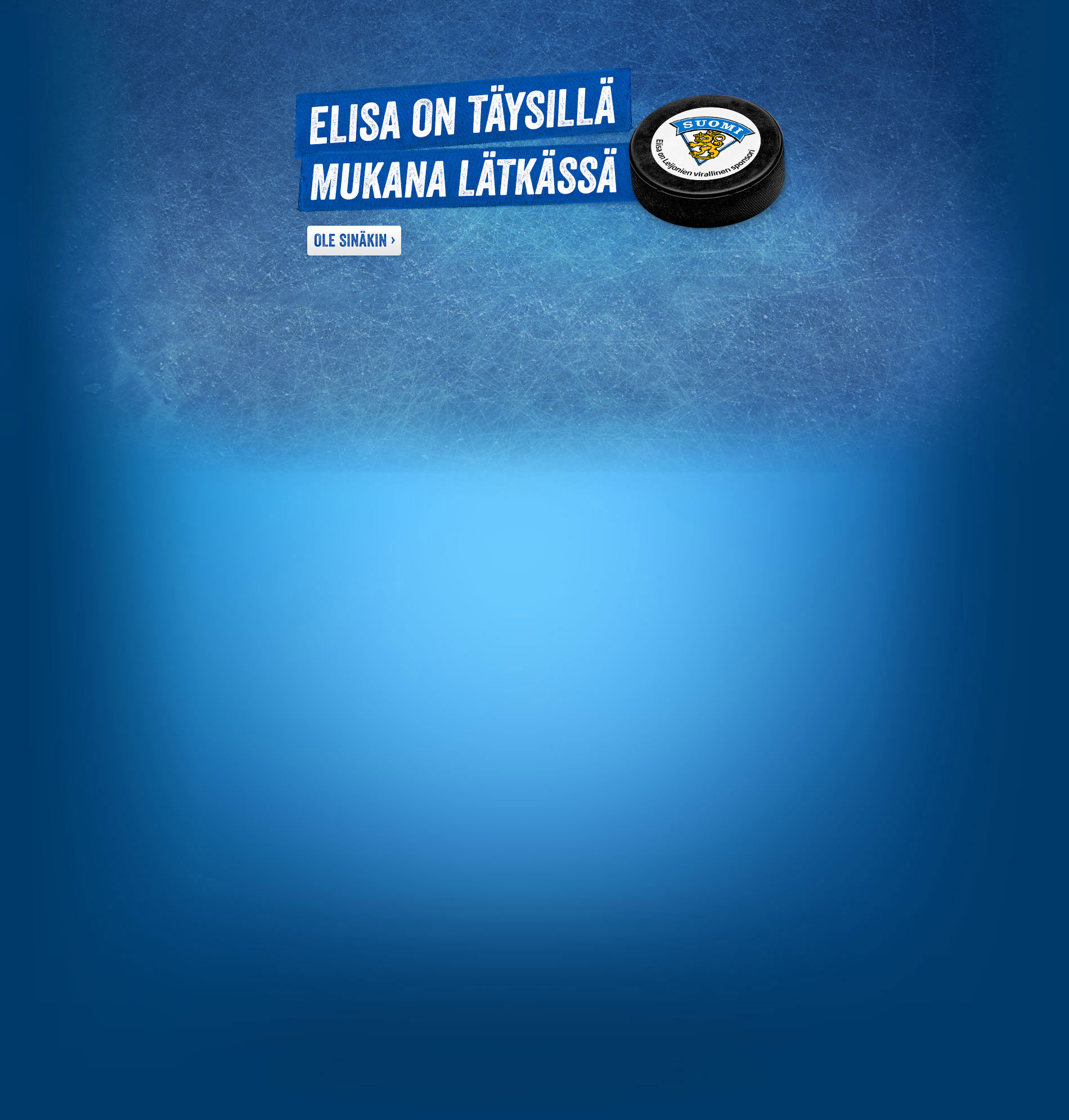 Elisa on täysillä mukana lätkässä
